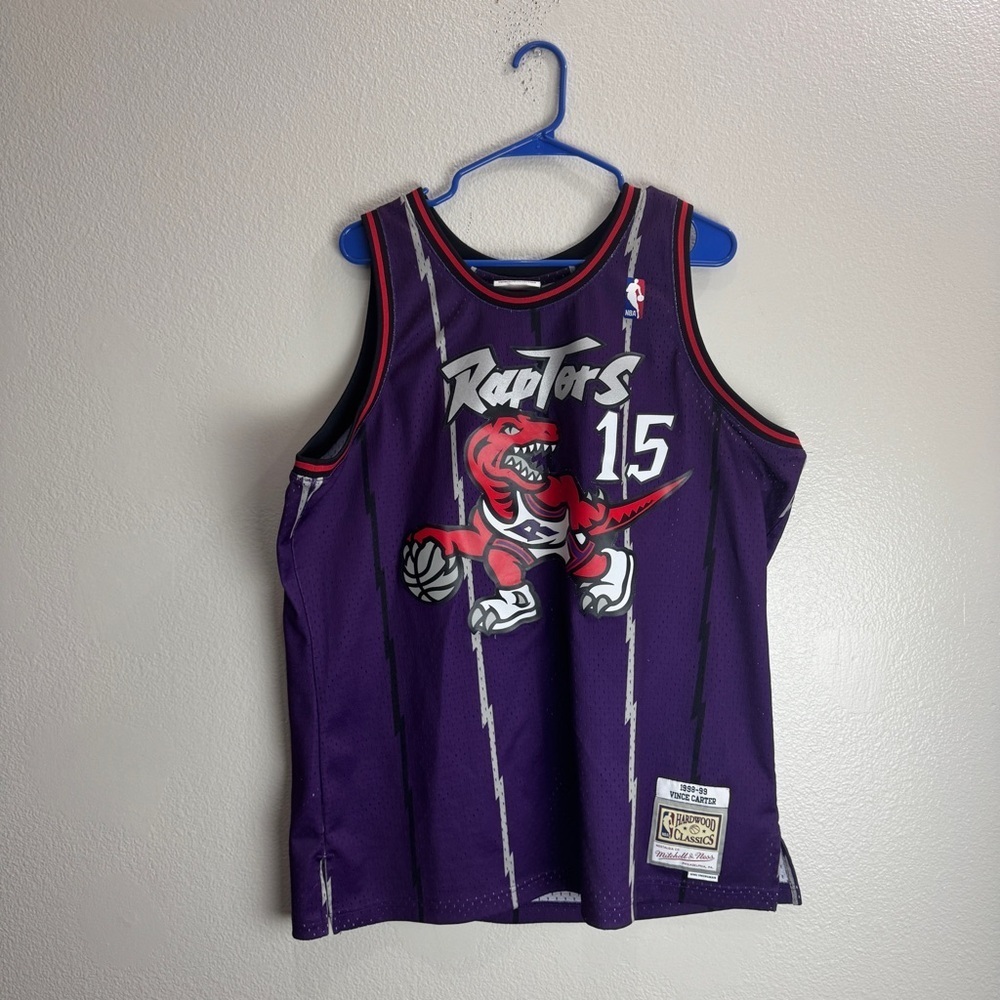 Vince Carter Mitchell And Ness Vintage Toronto Raptors Swingman Size XL